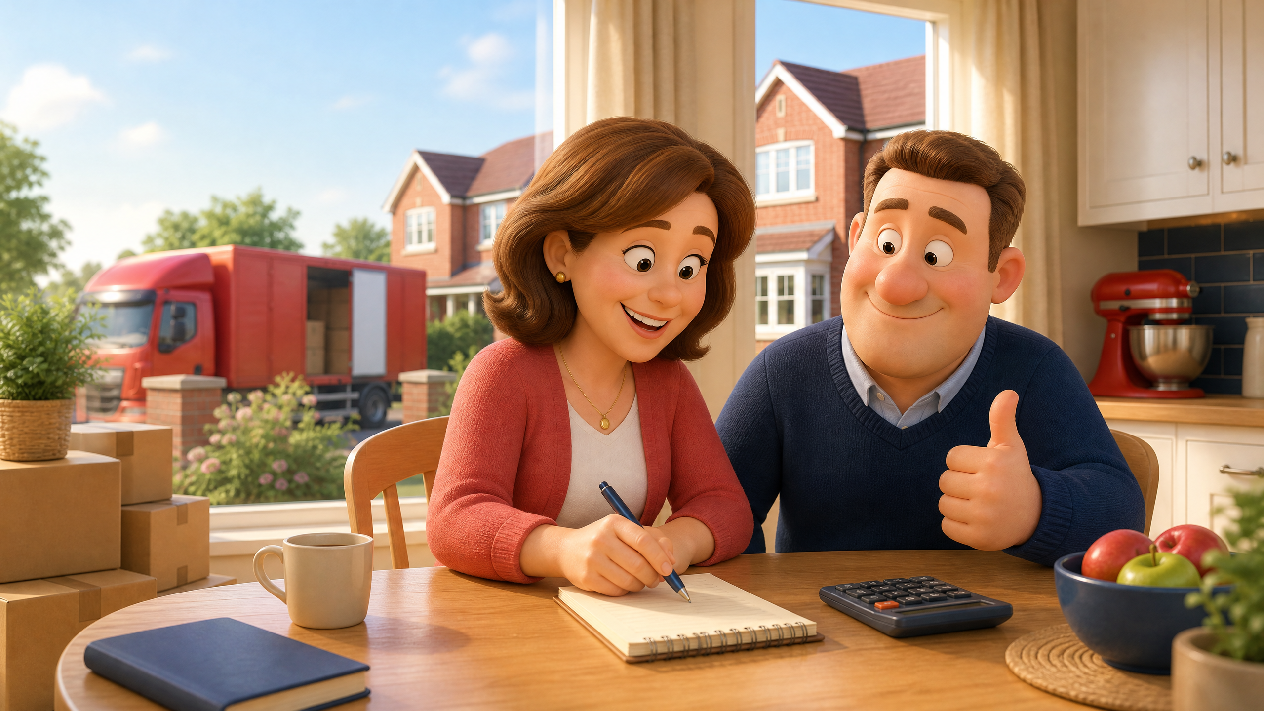 Working out the cost of moving home